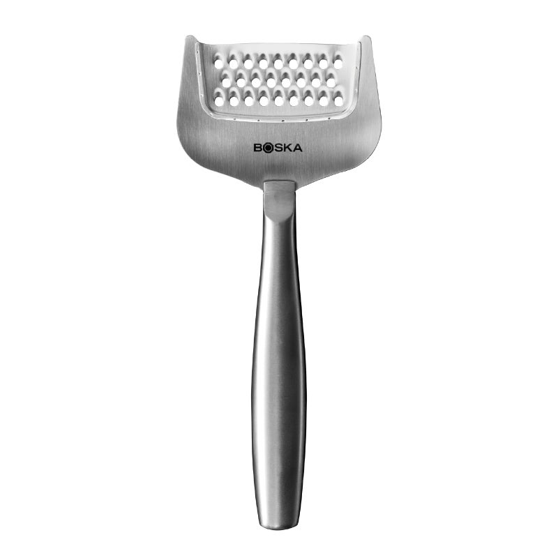 Boska Stainless Steel Grater - Cheese Grater Copenhagen Best for Hard Cheese, Citrus, and Vegetables - Multifunctional Rust-Proof Shredder - Manual Handheld - 10 Year Warranty - Image 1